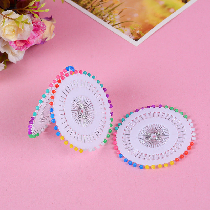HKM-130707 Big Head Bead Needle for DIY Craft Projects - Pure White Hand Needle