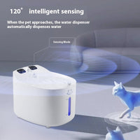 HKM-1307453 Smart Detachable Large Capacity Pet Water Dispenser with Intelligent Sensor for Dogs and Cats