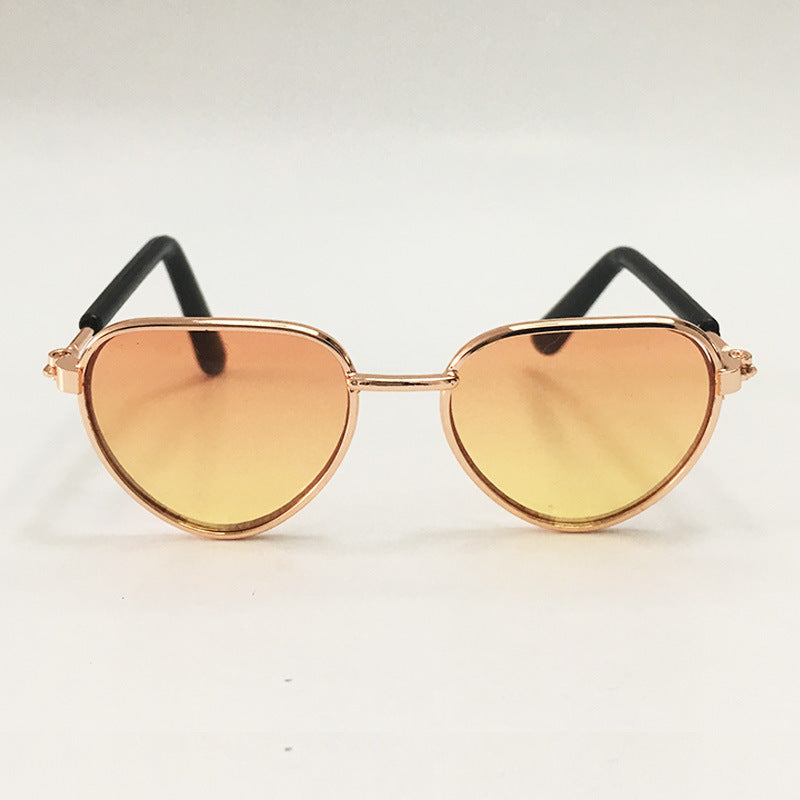 HKM-1307581 Mini Cat Sunglasses in Various Colorful Designs - Ideal for Pet Fashion