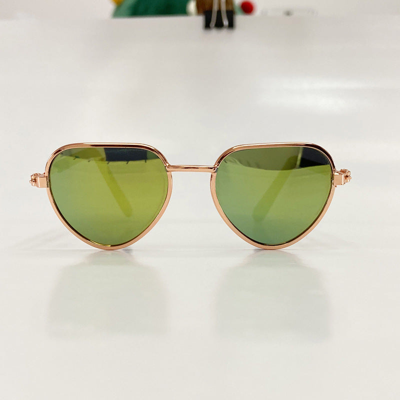 HKM-1307581 Mini Cat Sunglasses in Various Colorful Designs - Ideal for Pet Fashion