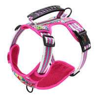 HKM-1309757 Adjustable Dog Leash Chest Harness for Small, Medium, and Large Dogs - Available in Multiple Colors