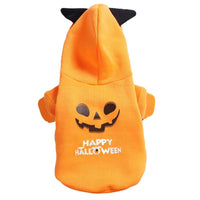HKM-1310141 Cozy Halloween Pet Sweater - Adjustable Cotton Jacket for Dogs
