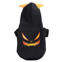 HKM-1310141 Cozy Halloween Pet Sweater - Adjustable Cotton Jacket for Dogs