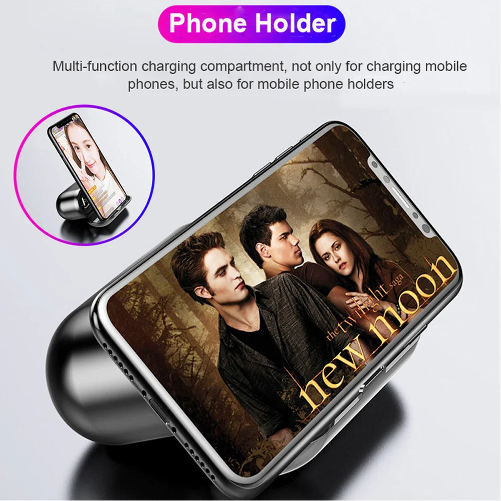 HKM-131027 Wireless Mini Headphones F9 TWS 5.0 Earbuds with 2000mAh Charging Case and LED Display
