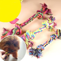 HKM-1310781 Durable Cotton Rope Dog Toy for Teeth Cleaning and Playtime