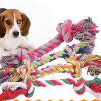 HKM-1310781 Durable Cotton Rope Dog Toy for Teeth Cleaning and Playtime