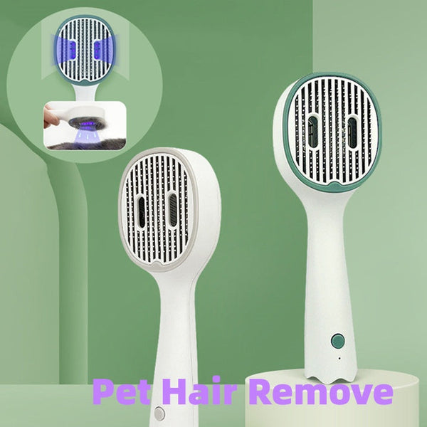 HKM-1311549 Pet Comb for Effortless Floating Hair Removal - Fashionable Simple Design in Multiple Colors