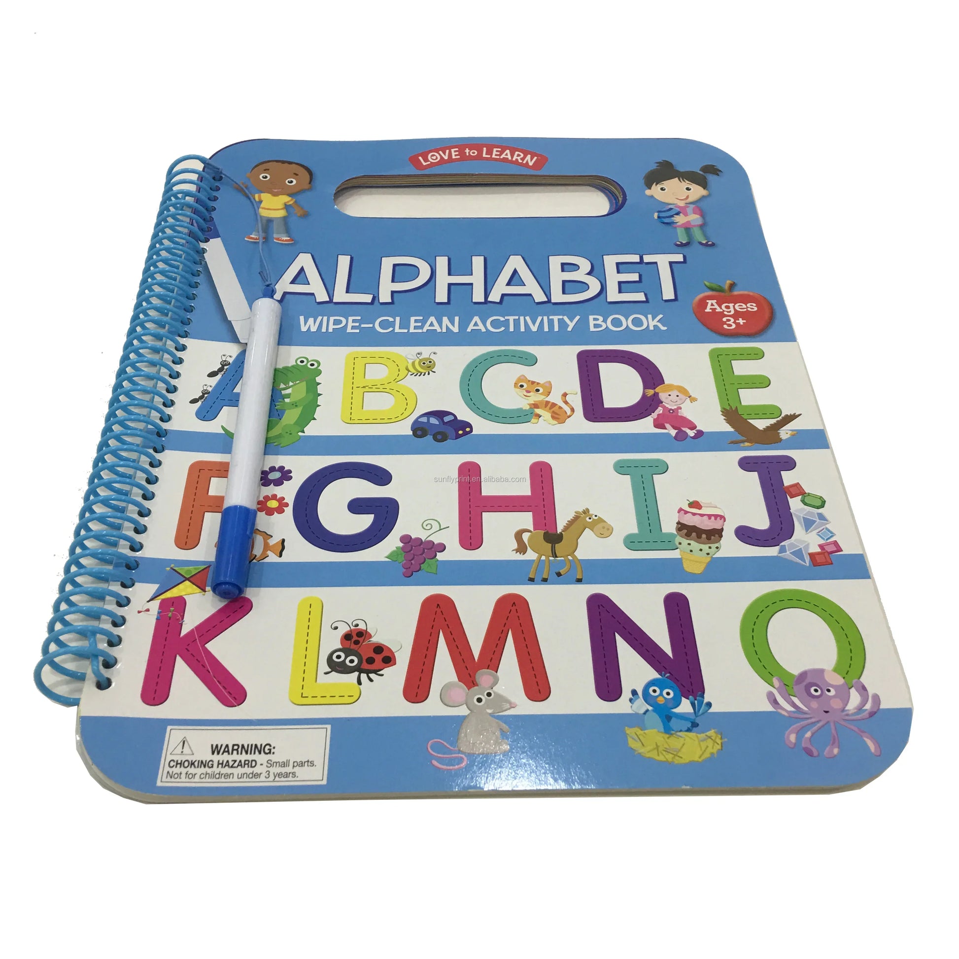 HKM-131155 Custom Drawing Spiral Book for Kids with Watercolour Pens, Ideal for Creative Learning and Writing