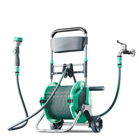 HKM-131219 Heavy Duty Wall-Mount High Pressure Garden Hose Reel Set for Household Use