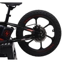 HKM-131283 16 Inch Electric Balance Bike for Kids, Brushless Motor, Adjustable Seat Height, Lightweight Alloy Frame