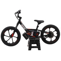 HKM-131283 16 Inch Electric Balance Bike for Kids, Brushless Motor, Adjustable Seat Height, Lightweight Alloy Frame