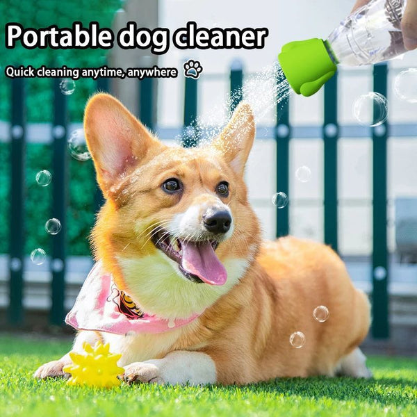 HKM-1313597 Portable Silicone Pet Shower Head for Easy Bathing and Cleaning