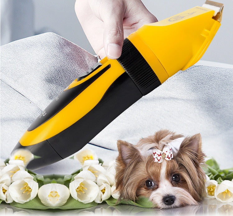 HKM-1317309 Lili Pet Trimmer for Cats and Dogs with Titanium Ceramic Blades and High-Speed Motor