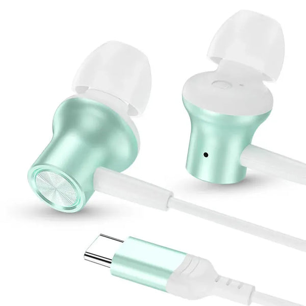 HKM-131923 Heavy Bass Wired Earphones for Live Broadcast, Gaming, and K-song Recording Headset
