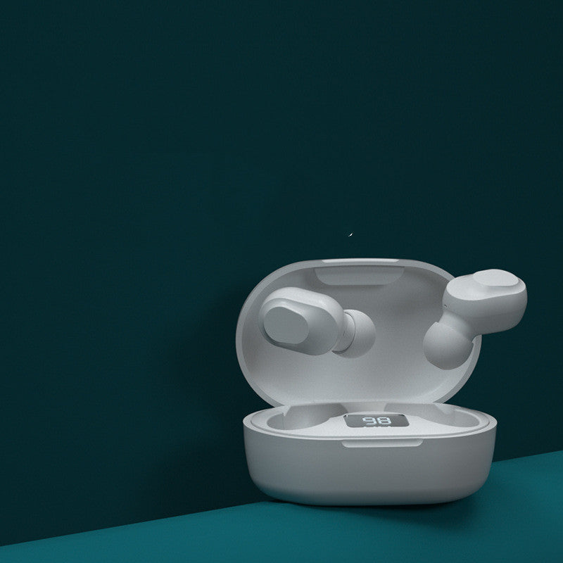 HKM-132051 Bluetooth 5.0 In-Ear Sports Headset with Touch Control and Real-Time Battery Display