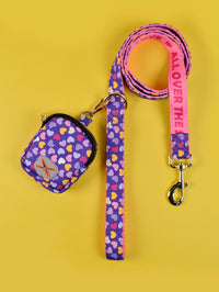 HKM-1321277 Pet Hand Holding Rope with Garbage Container in Multiple Colors