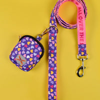 HKM-1321277 Pet Hand Holding Rope with Garbage Container in Multiple Colors
