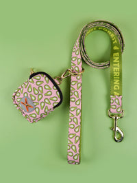 HKM-1321277 Pet Hand Holding Rope with Garbage Container in Multiple Colors
