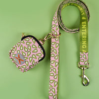 HKM-1321277 Pet Hand Holding Rope with Garbage Container in Multiple Colors