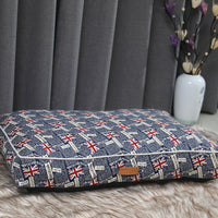 HKM-1321533 Soft Plush Four Seasons Pet Pad for Cats and Dogs - Blue