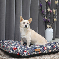 HKM-1321533 Soft Plush Four Seasons Pet Pad for Cats and Dogs - Blue