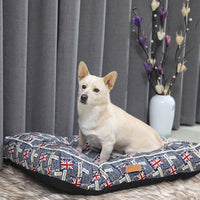 HKM-1321533 Soft Plush Four Seasons Pet Pad for Cats and Dogs - Blue
