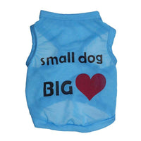 HKM-1322045 Breathable Polyester Puppy Vest - Comfortable Casual Pet Clothing for Small Dogs