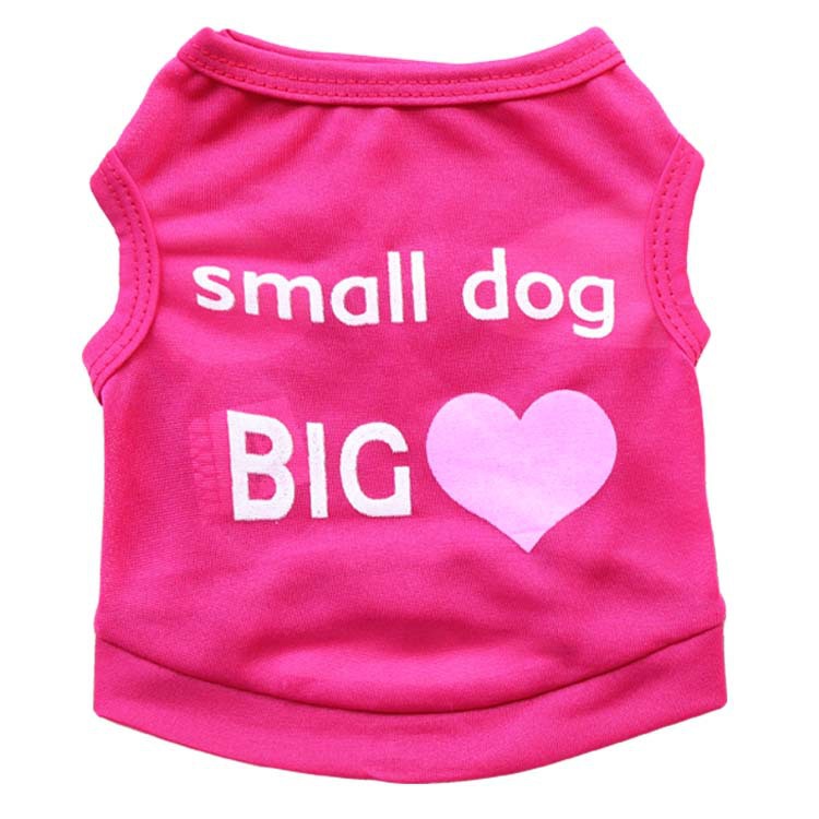 HKM-1322045 Breathable Polyester Puppy Vest - Comfortable Casual Pet Clothing for Small Dogs
