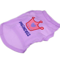HKM-1322045 Breathable Polyester Puppy Vest - Comfortable Casual Pet Clothing for Small Dogs