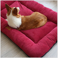 HKM-1323325 Washable Cotton Pad Pet Sleeping Mat - Removable, Available in S, M, L, XL