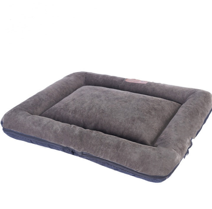HKM-1323325 Washable Cotton Pad Pet Sleeping Mat - Removable, Available in S, M, L, XL