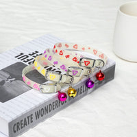 HKM-1323453 Luminous Silicone Cat Collar with Various Cartoon Designs for Stylish Pets