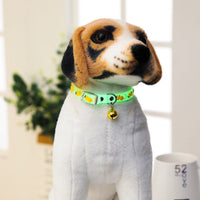 HKM-1323453 Luminous Silicone Cat Collar with Various Cartoon Designs for Stylish Pets