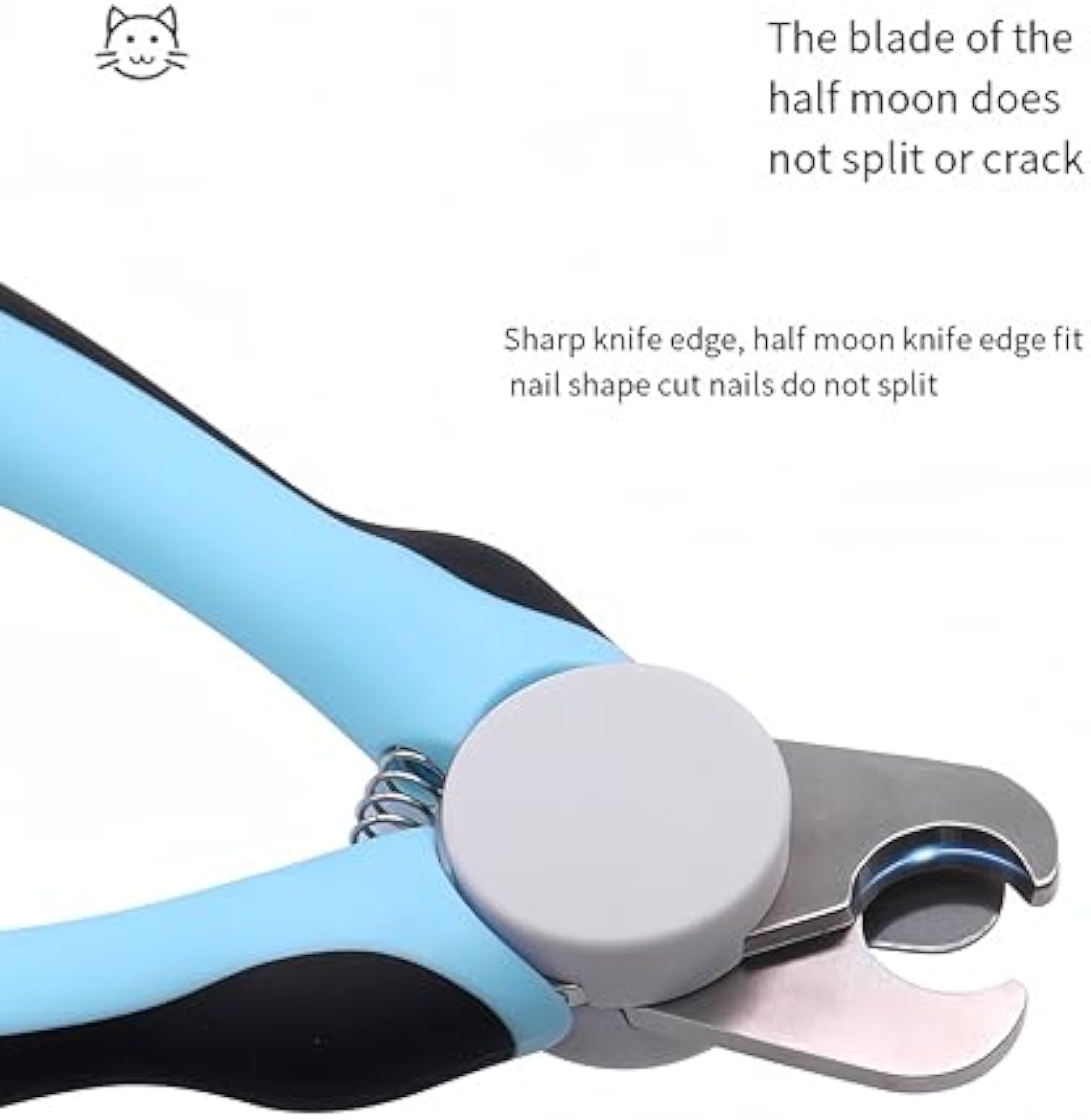 HKM-1324733 Heavy-Duty Dog Nail Clippers with Safety Guard for Large Dogs and All Breeds