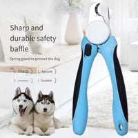 HKM-1324733 Heavy-Duty Dog Nail Clippers with Safety Guard for Large Dogs and All Breeds