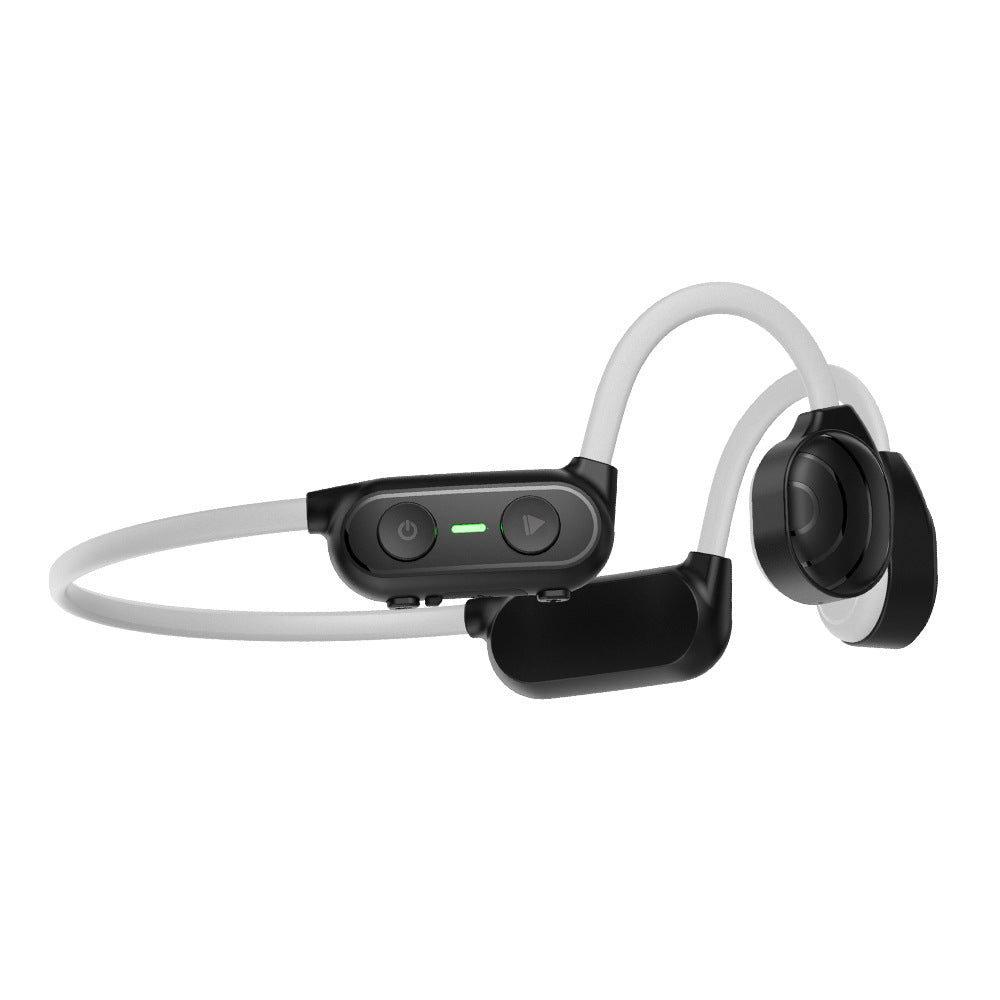 HKM-132499 Waterproof Bone Conduction Headphones with Bluetooth 5.0, Voice Control, and Call Function