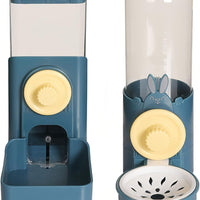 HKM-1327421 Automatic Gravity Pet Feeder and Water Dispenser for Rabbits, Guinea Pigs, and Other Small Animals