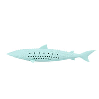 HKM-1328061 Soft Silicone Cat Chewing Fish Toy with Catnip for Teeth Cleaning and Playtime
