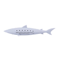 HKM-1328061 Soft Silicone Cat Chewing Fish Toy with Catnip for Teeth Cleaning and Playtime