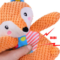 HKM-1330493 Plush Squeaky Dog Toy for Small and Large Dogs - Bite Resistant Chew Toy with Sound