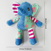 HKM-1330493 Plush Squeaky Dog Toy for Small and Large Dogs - Bite Resistant Chew Toy with Sound