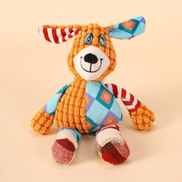 HKM-1330493 Plush Squeaky Dog Toy for Small and Large Dogs - Bite Resistant Chew Toy with Sound