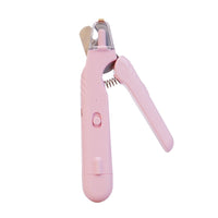 HKM-1331005 2-in-1 Pet Nail Clipper and Grinder with LED Light for Dogs and Cats - Safe Nail Trimming Tool