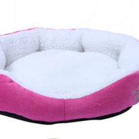HKM-1331261 Cozy Cashmere Dog Kennel with Soft Sides, 50cm x 40cm, Portable Pet Bed