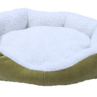 HKM-1331261 Cozy Cashmere Dog Kennel with Soft Sides, 50cm x 40cm, Portable Pet Bed
