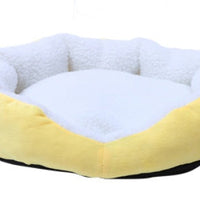 HKM-1331261 Cozy Cashmere Dog Kennel with Soft Sides, 50cm x 40cm, Portable Pet Bed