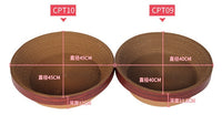 HKM-1333181 Crimson Cat Scratchpad - 35x35x9.5 cm for Feline Fun and Play