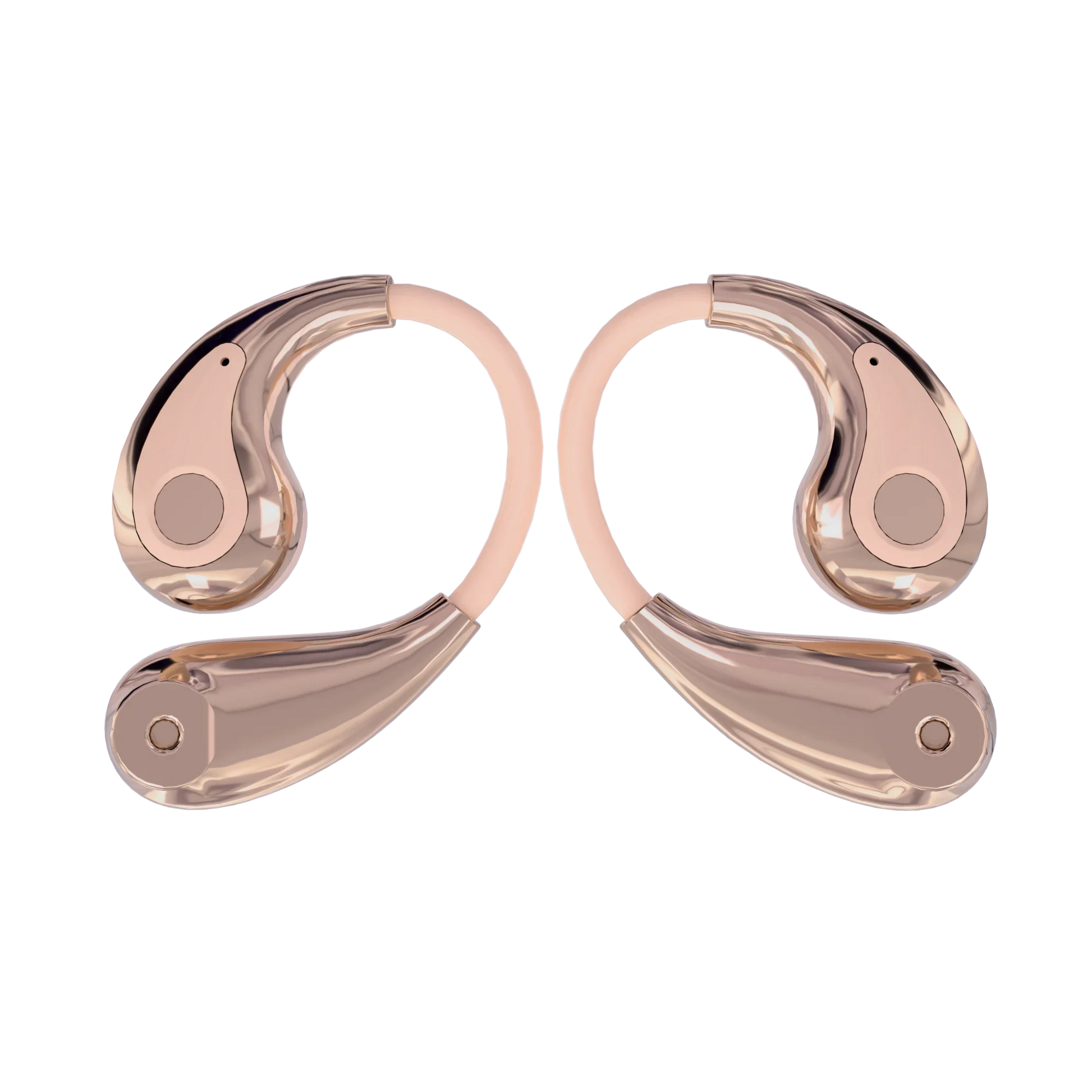 HKM-133331 YX49 Wireless Earbuds with ENC De-noise and LED Battery Indicator - Available in Beige, Pink, and Black