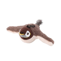 HKM-1333821 Vibrating Plush Cat Toy with Sound Sensation - Assorted Bird Designs