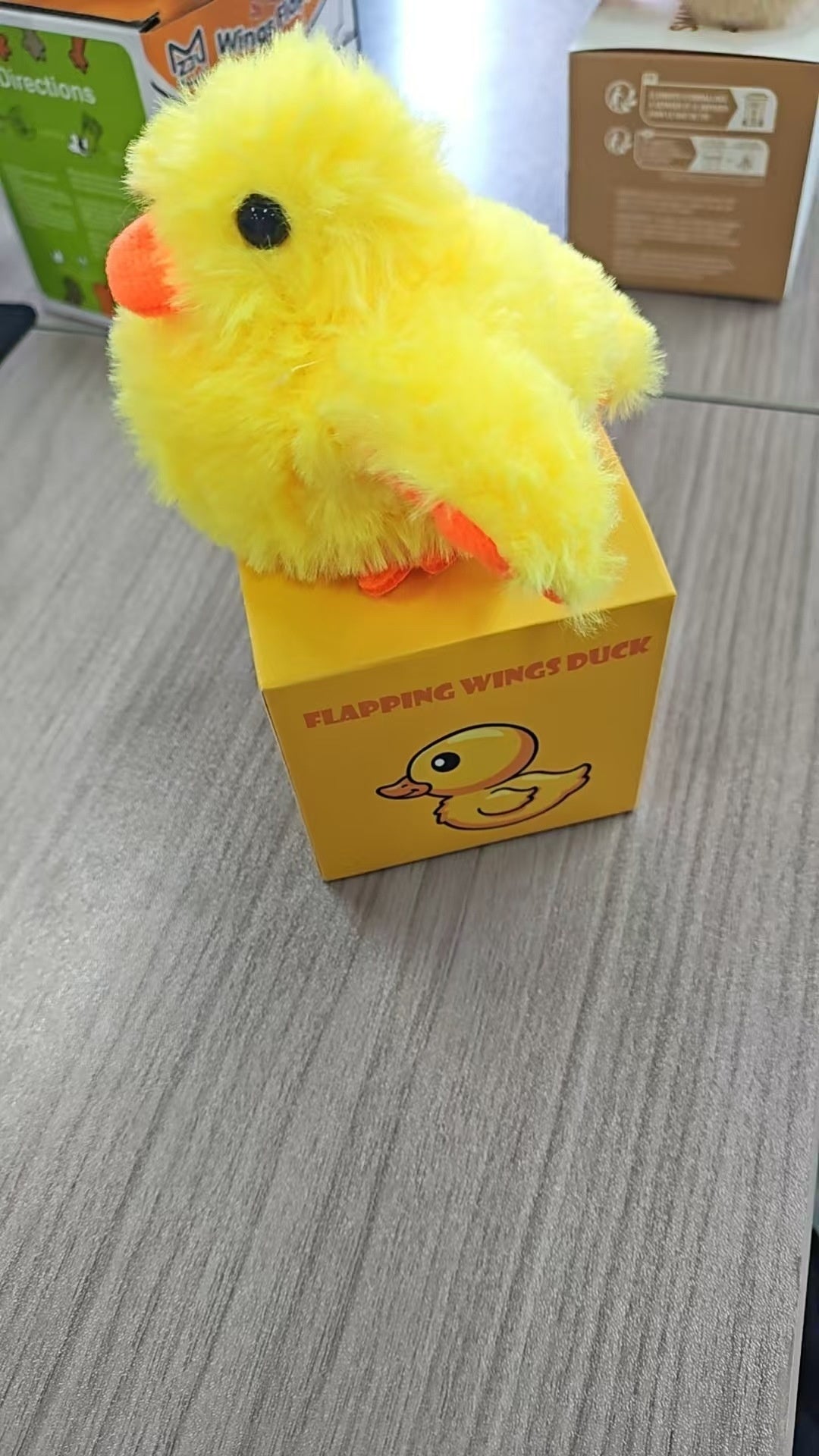 HKM-1333821 Vibrating Plush Cat Toy with Sound Sensation - Assorted Bird Designs